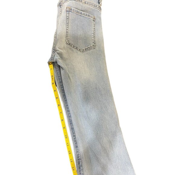 FREE PEOPLE Women's Size 27 Waist Flare Jeans Boho Festival - Picture 15 of 16